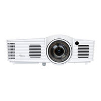 Optoma GT1070Xe Instrucciones De Uso