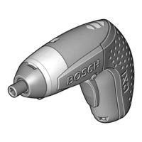 Bosch IXO Instrucciones De Servicio