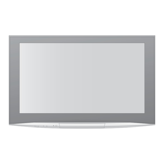 Panasonic TH-58PZ800E Manual De Instrucciones