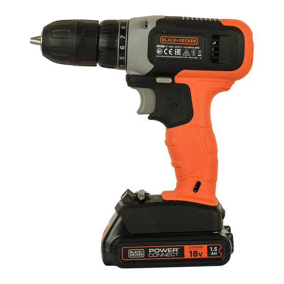 Black and Decker BCD001 Manuales