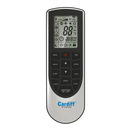 Cardiff YAN1F1 Manual De Uso