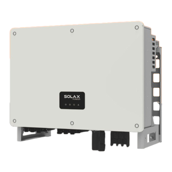 SolaX Power X3-MGA-20K-G2-LV Manual De Instalación