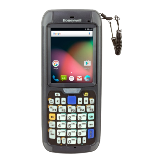 Honeywell CN75 Guia De Inicio Rapido