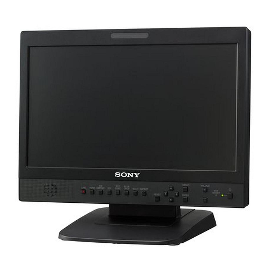 Sony LMD-1510W Manual De Instrucciones