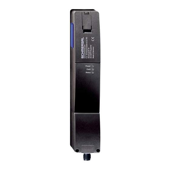 schmersal AZM201Z-ST2-T-1P2PW-A Manual De Instrucciones