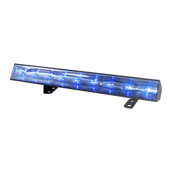 ADJ Eco UV Bar 50 IR Instrucciones De Uso