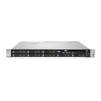 Hewlett Packard Enterprise ProLiant DL360 Gen9 Guía De Usuario
