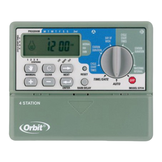 Orbit WaterMaster 57114 Instrucciones De Instalacion Y Operacion