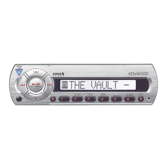 Kenwood KCA-R71FM Manual De Instrucciones