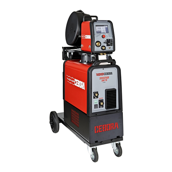 Cebora SYNSTAR 330 TS Manual De Instrucciones