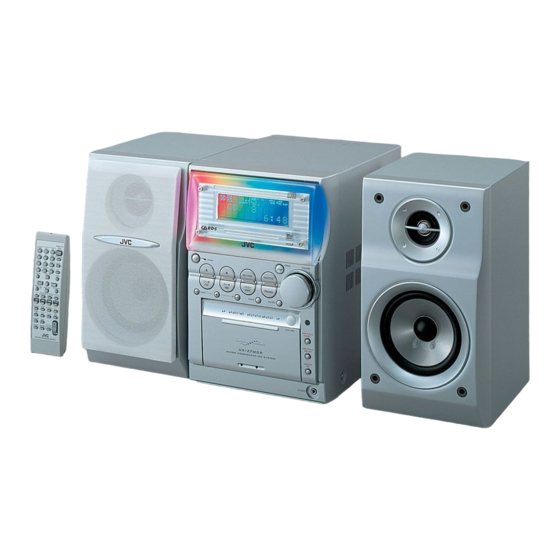 JVC UX-Z7MDR Manual De Instrucciones