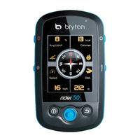 Bryton Rider 50 Guía De Consulta Rápida