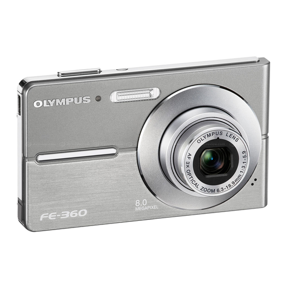 Olympus FE-360 Manual De Instrucciones