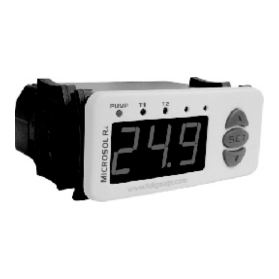 Full Gauge Controls MICROSOLRi Guia De Inicio Rapido