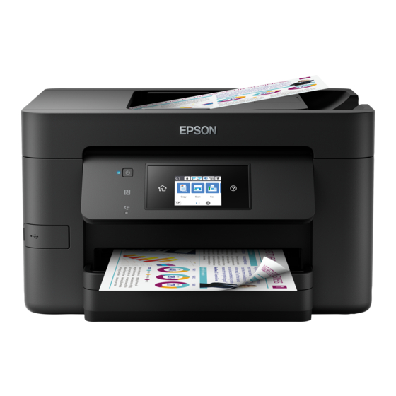 Epson WF-4720 Serie Manual De Usuario