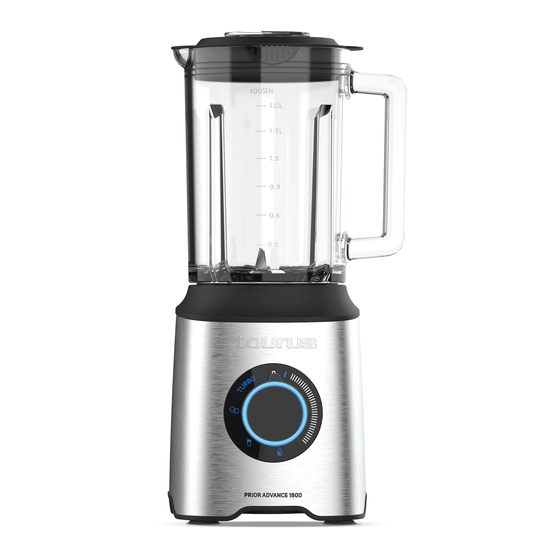 Taurus PRIOR GLASS 1500 Instrucciones De Uso