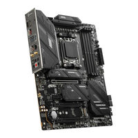 Msi MAG X670E TOMAHAWK WIFI Manual Del Usuario
