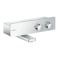 Hansgrohe ShowerTablet 600 13109 Serie Modo De Empleo/Instrucciones De Montaje