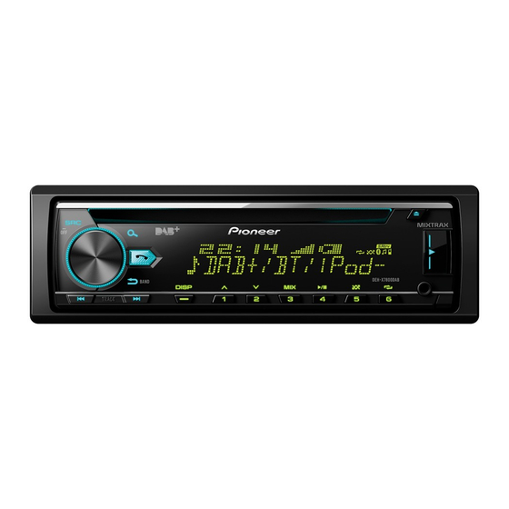 Pioneer DEH-X7800DAB Manual De Instrucciones