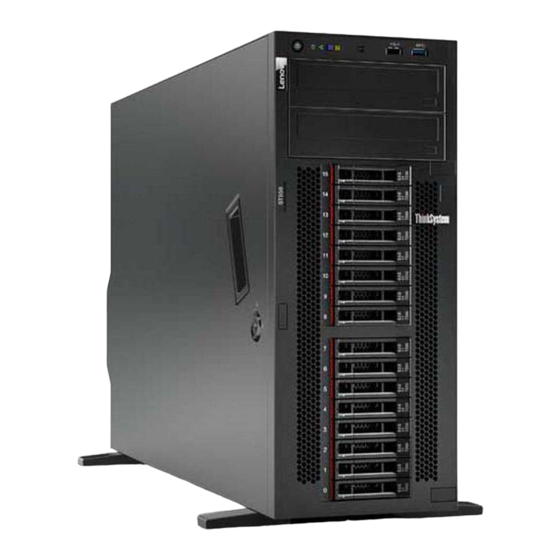 Lenovo ThinkSystem ST550 Manual De Mantenimiento
