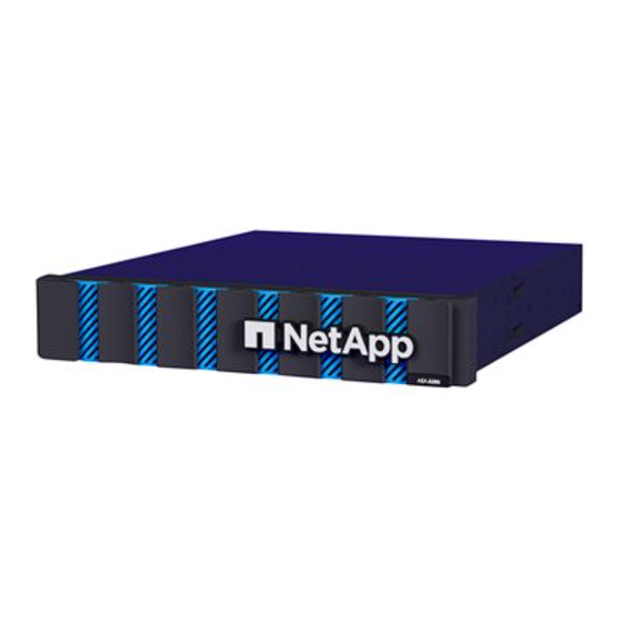 NetApp ASA A150 Manual Del Usuario