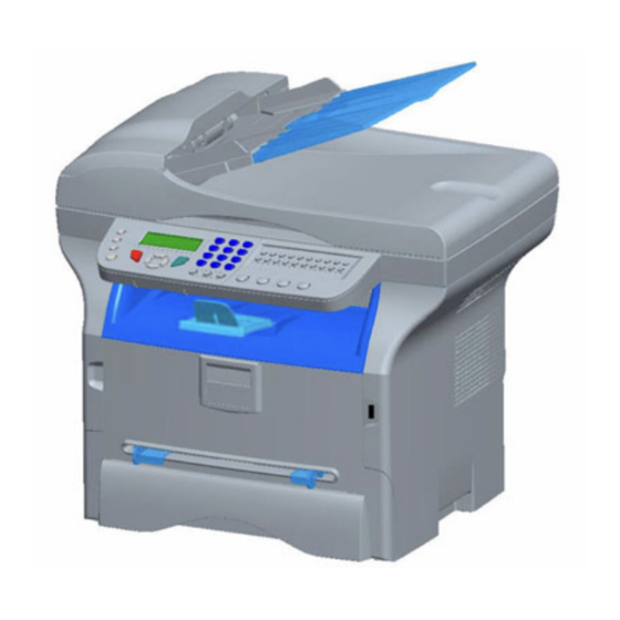 Ricoh Aficio SP 1000SF Instrucciones De Funcionamiento