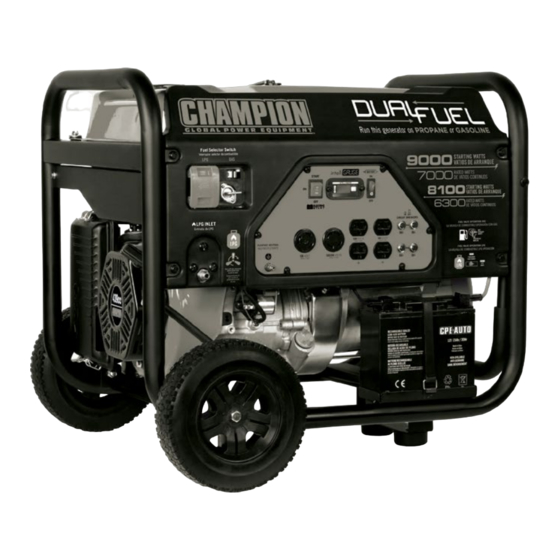 Champion Global Power Equipment 71530 Manuales