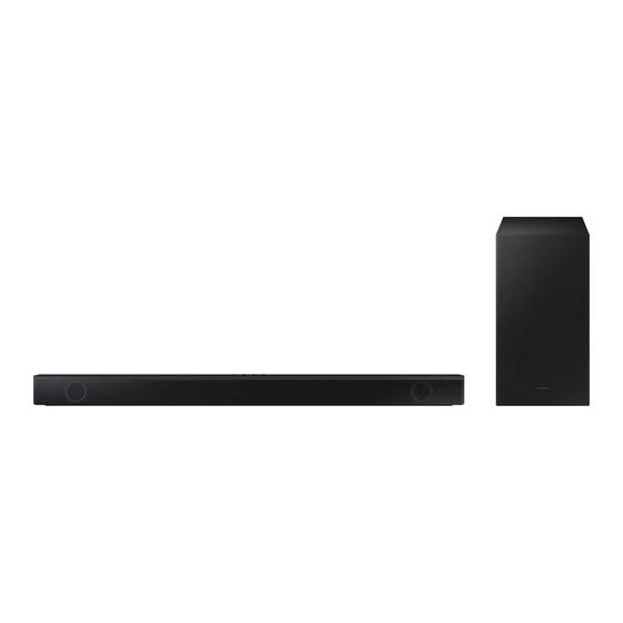 Samsung HW-B550 Manual