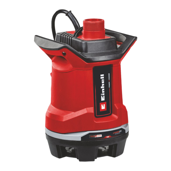 EINHELL GE-DP 18/25 Li Manual De Instrucciones