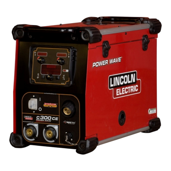 Lincoln Electric POWER WAVE C300 CE Manual De Instrucciones