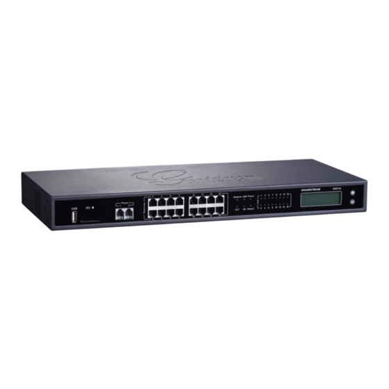 Grandstream UCM6116 Guia De Inicio Rapido