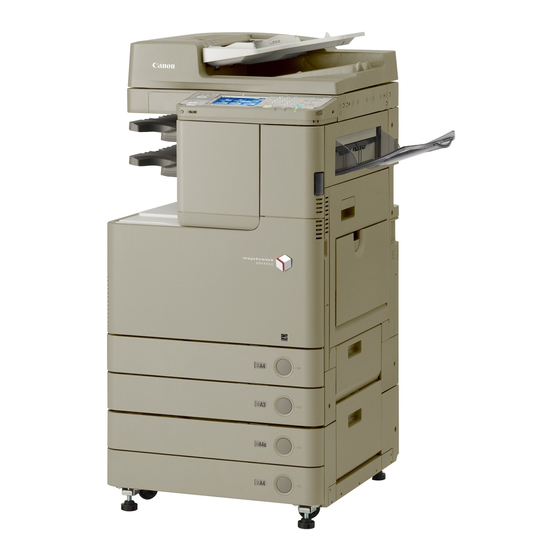Canon imageRUNNER ADVANCE C2030i Guía De Operaciones Básicas