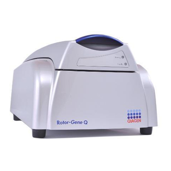 Qiagen Rotor-Gene Q MDx Manual Del Usuario
