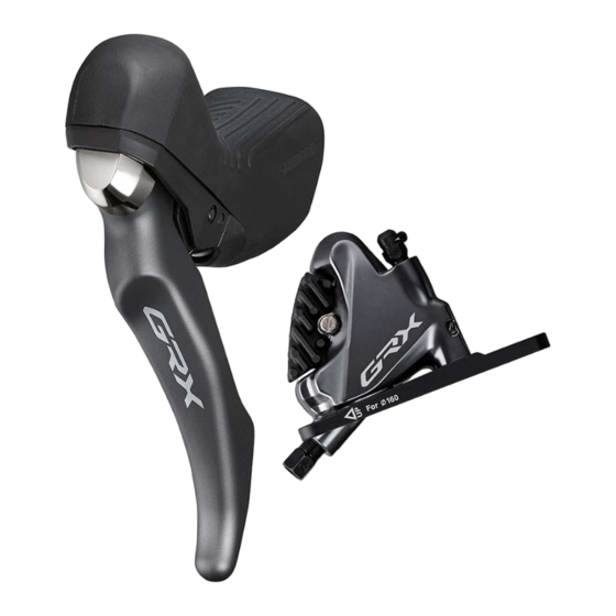 Shimano ST-RX810-LA Manual Del Usuario