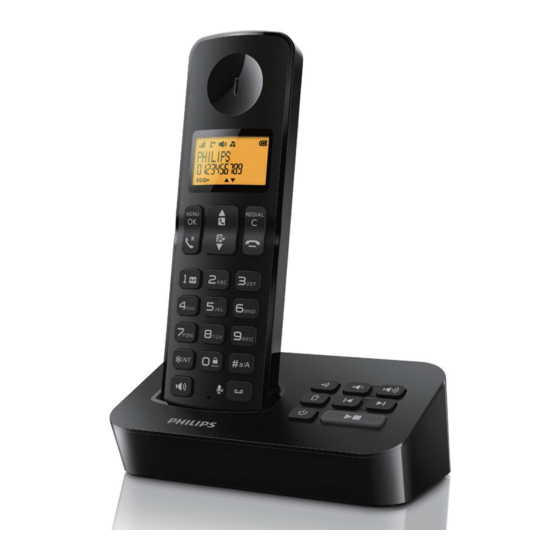 Philips D260 Manual De Instrucciones