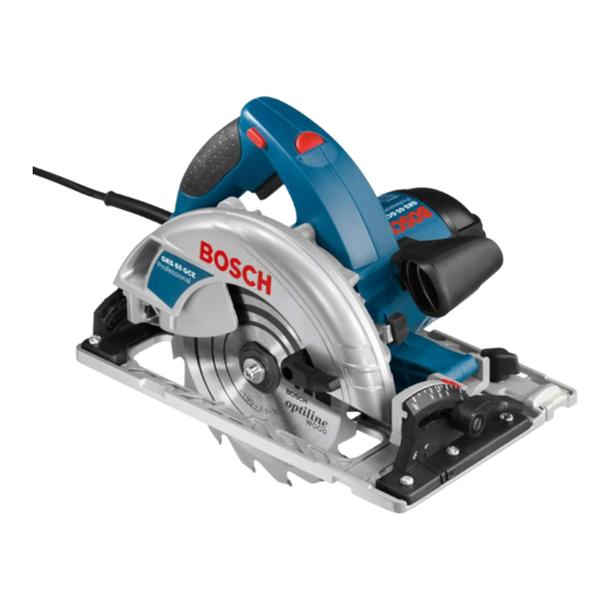 Bosch Professional GKS 65 Manual Original