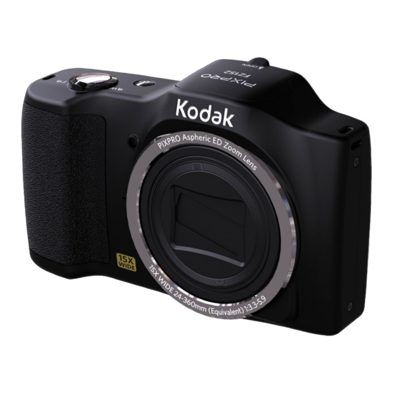 Kodak PIXPRO FZ152 Manual Del Usuario
