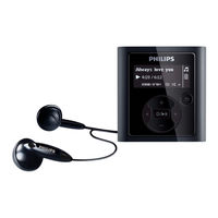 Philips GoGear Serie Manual De Usuario