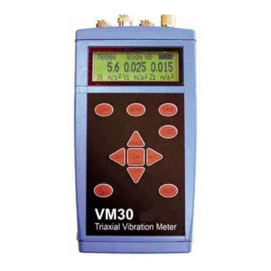 PCE Instruments VM30 Instrucciones De Uso