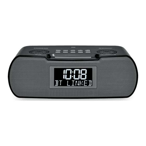 Sangean RCR-20 Manual Del Usuario