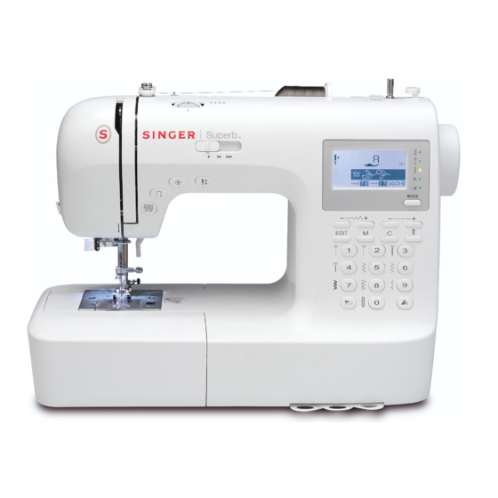 Singer 2010 Manual De Instrucciones