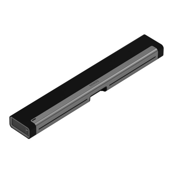 Sonos PLAYBAR Guía Del Producto