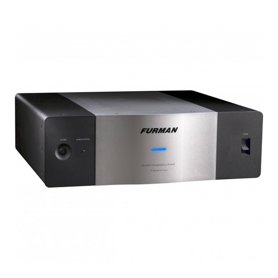 Furman IT-REFERENCE 16E i Manuales