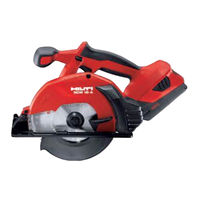 Hilti SCM 18-A Manual De Instrucciones