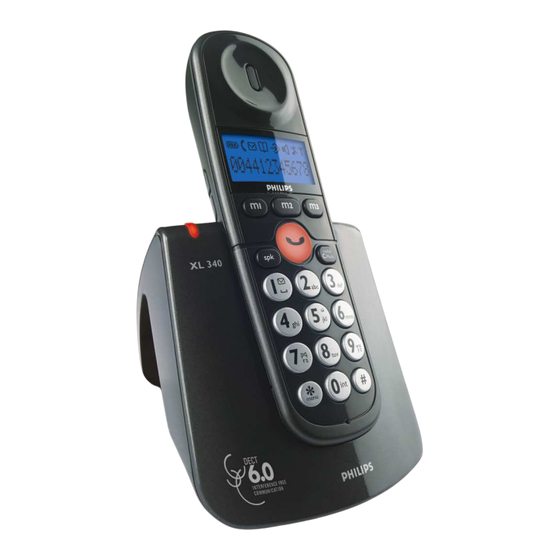 Philips XL340 Manual Del Usuario