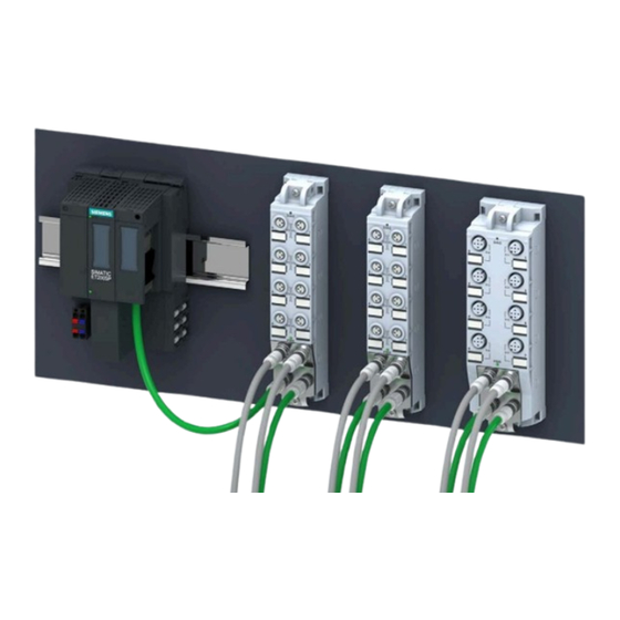 Siemens SIMATIC ET 200SP Guia De Inicio Rapido
