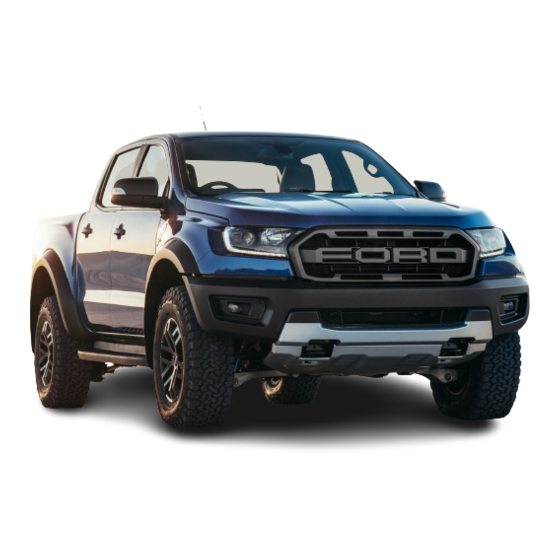 Ford RANGER RAPTOR Manual Del Usuario