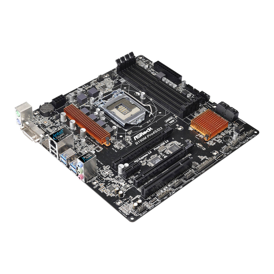 ASROCK B150M Pro4S/D3 Manual De Instrucciones