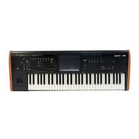 Korg Kronos Guia De Inicio Rapido