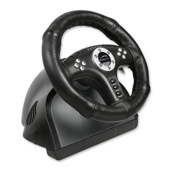 Speedlink RACING WHEEL Manuales